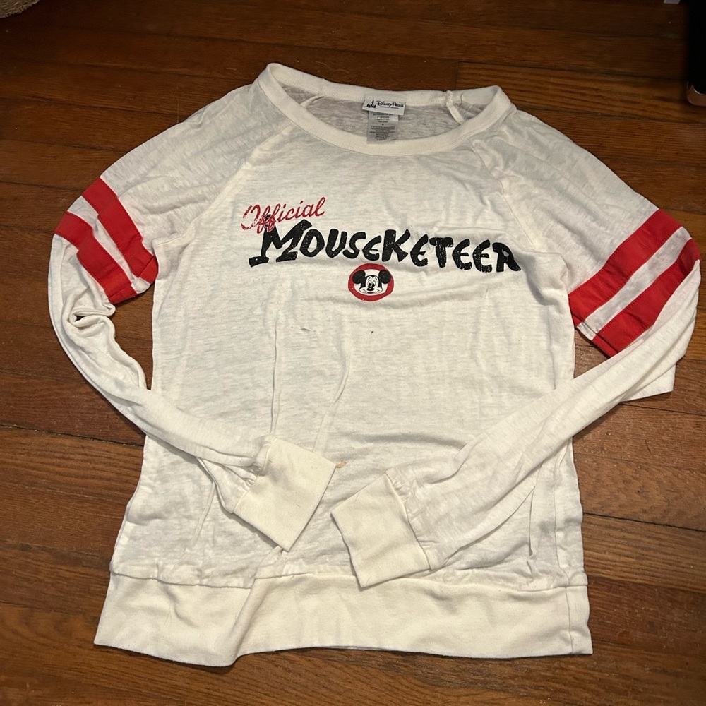 Disney Parks Official Mouseketeer Long Sleeve Shirt